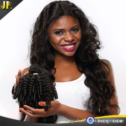 New arrival of JP hair baby curl indian human hair extention